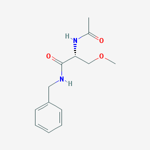 Lacosamide: formula struttura